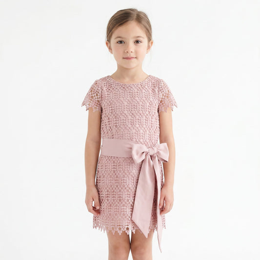 Charabia Pink Lace Dress