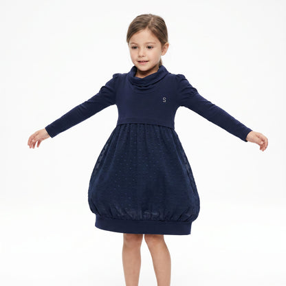 Sarabanda Navy Dress