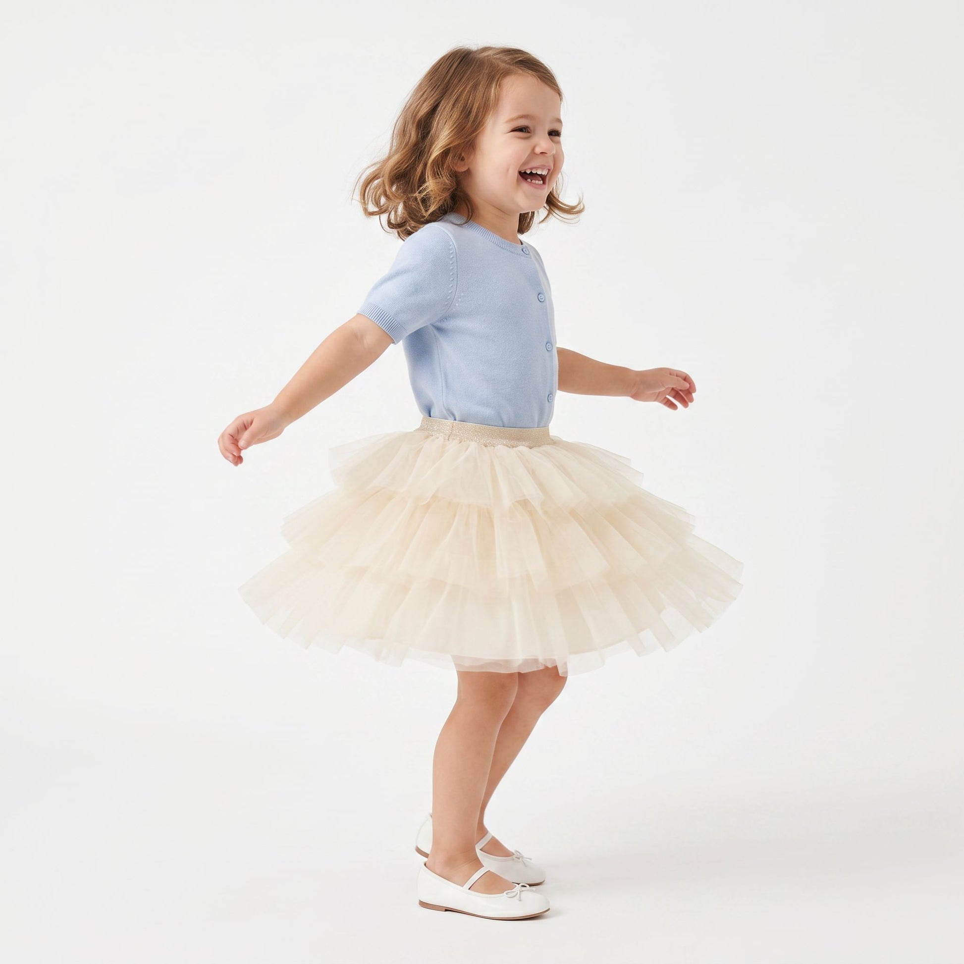 Manila Grace Girls Tulle Skirt MGB2215