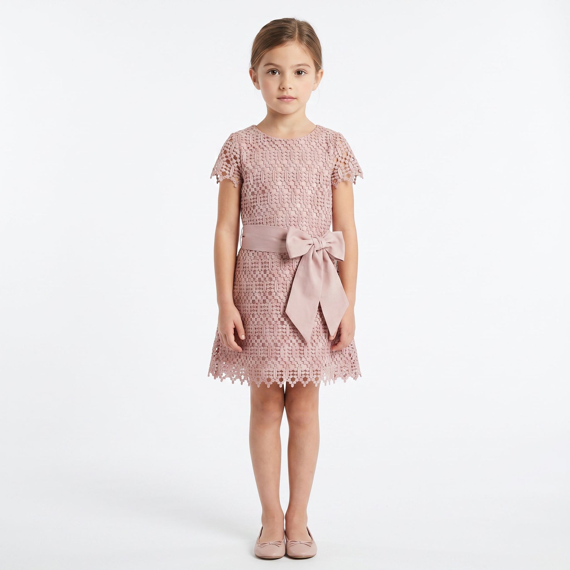 Charabia Pink Lace Dress
