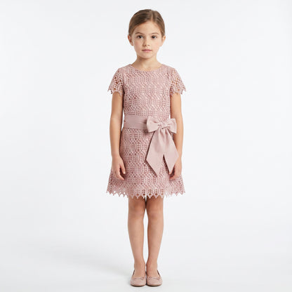 Charabia Pink Lace Dress