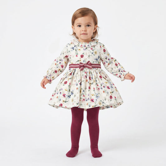 Tutto Piccolo Girls Dress & Tights 6230W23