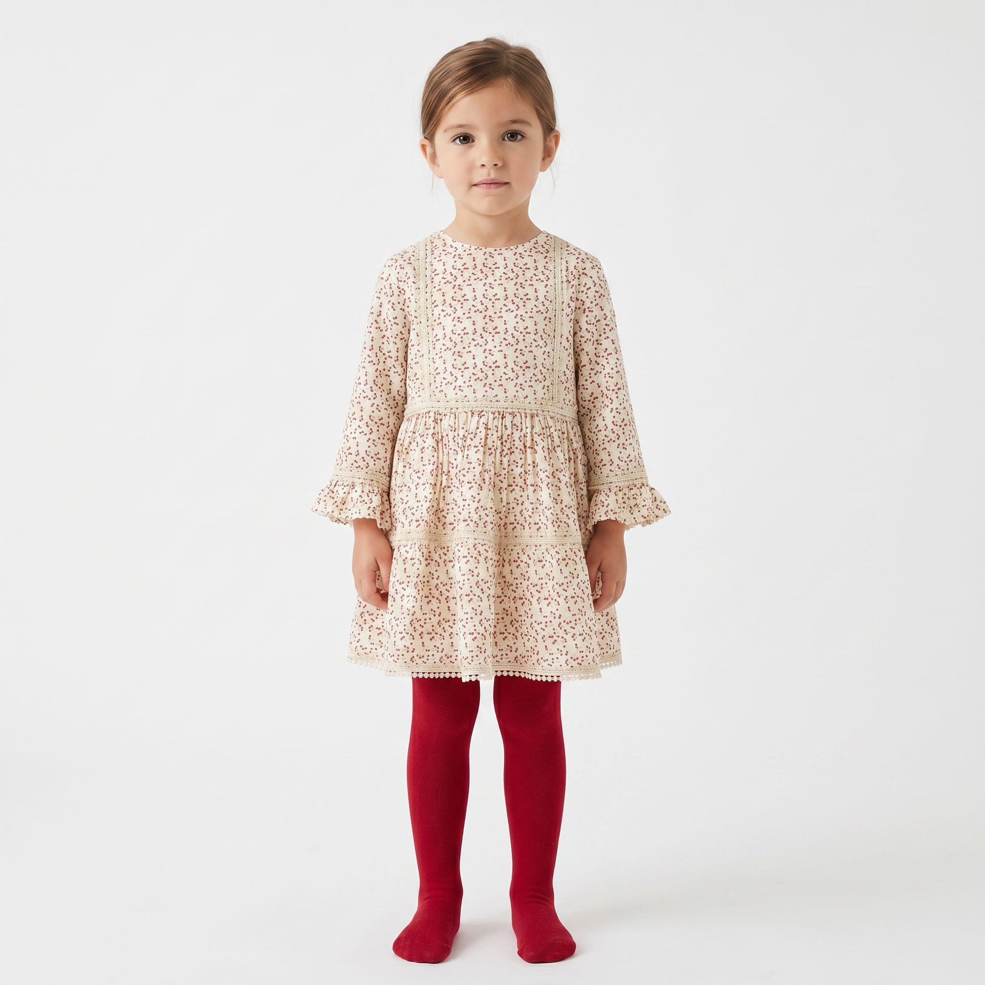 Tutto Piccolo Girls Dress & Tights 6234W23