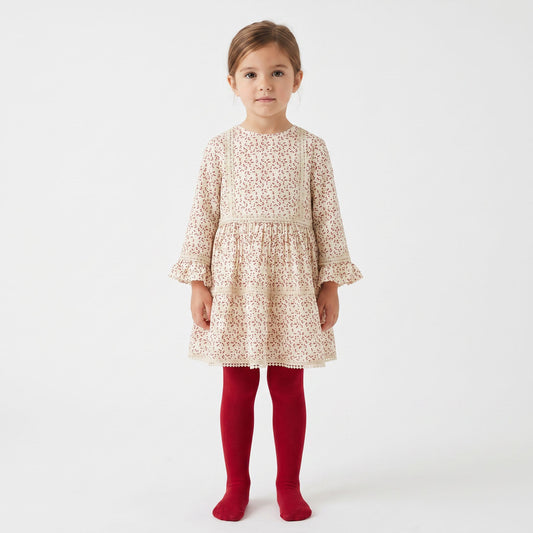 Tutto Piccolo Girls Dress & Tights 6234W23