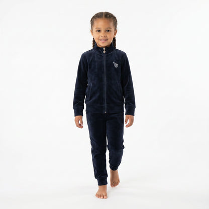 I Do Velour Navy Set