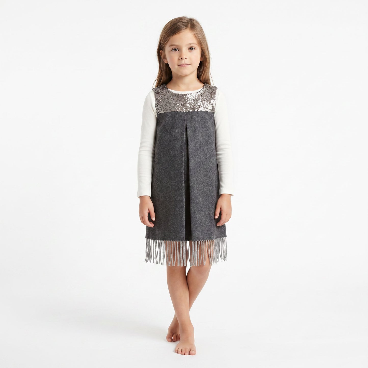 Charabia Grey Dress