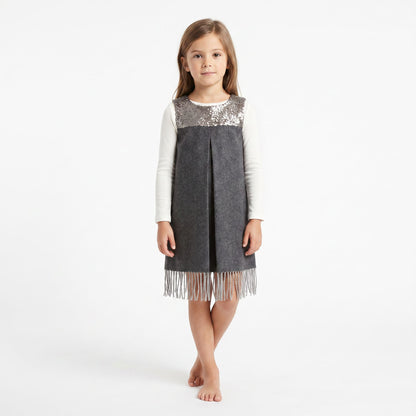 Charabia Grey Dress