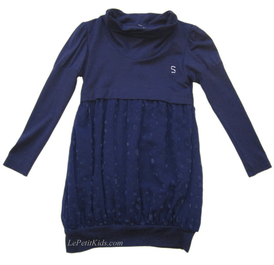 Sarabanda Navy Dress