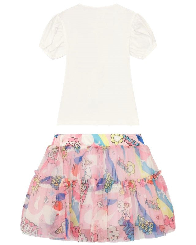 Naida Girls Top & Skirt NACO032