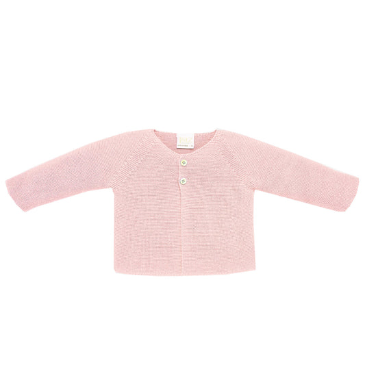 Paz Rodriguez Mist Pink Cardigan