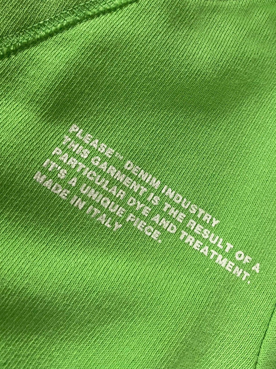 PLEASE Green Sweatshirt