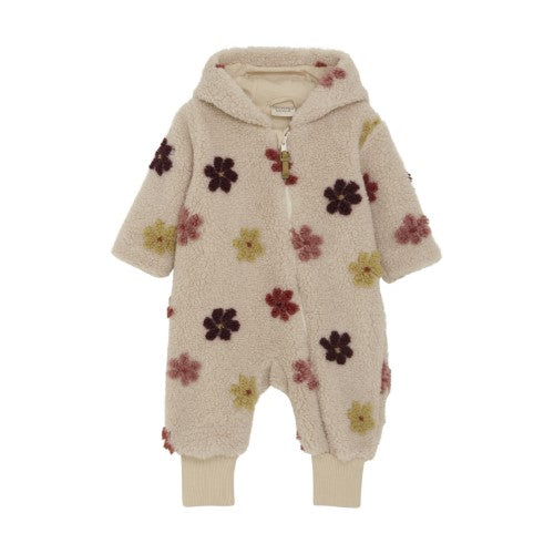 Minymo Floral Teddy Coverall 113625