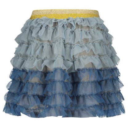 LIKE FLO Ice Blue Tulle Skirt F302-5765