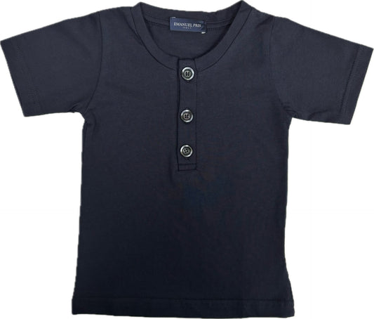 Emanuel Pris Navy Top ETS3125