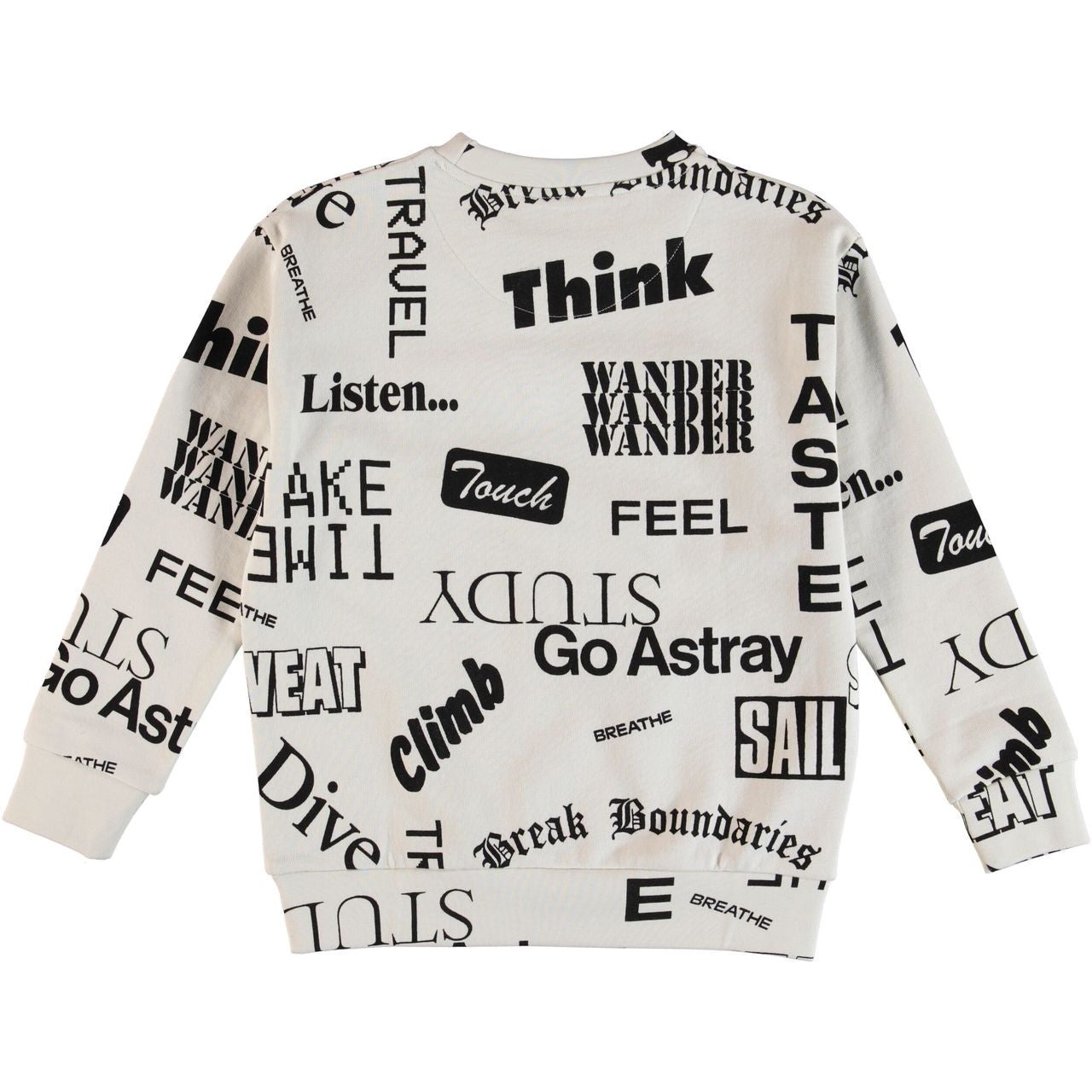  MOLO Madsim Sweatshirt - Words (1s19j217-4834)