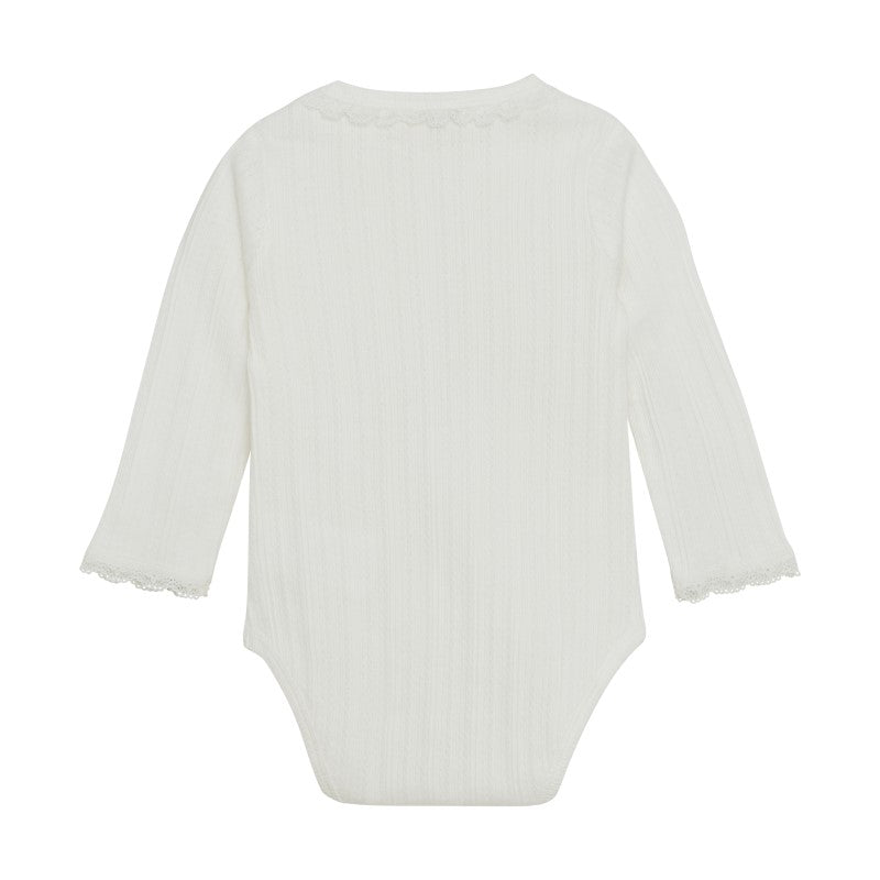 En Fant Girls Pointelle Bodysuit 210323