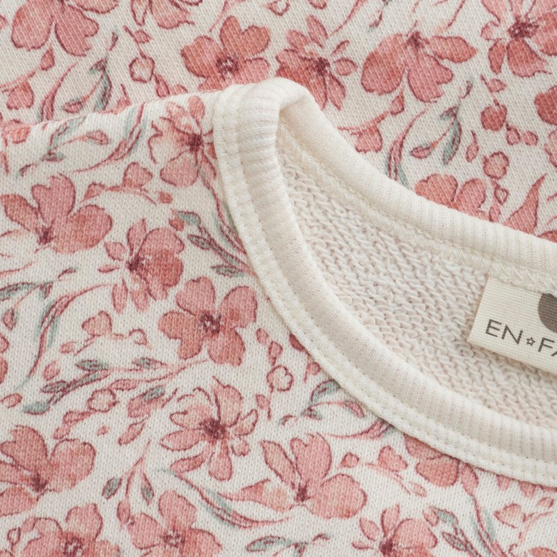 En Fant Girls Floral Sweatshirt 210329