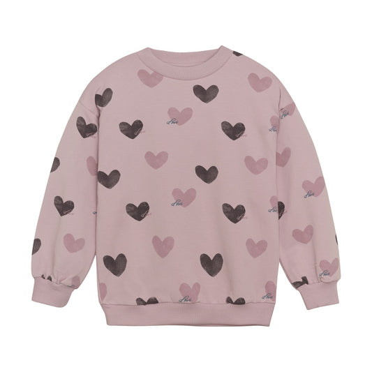 Minymo Hearts Sweatshirt 123629