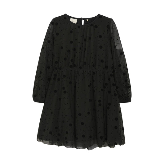 Minymo Dotted Tulle Dress 123732