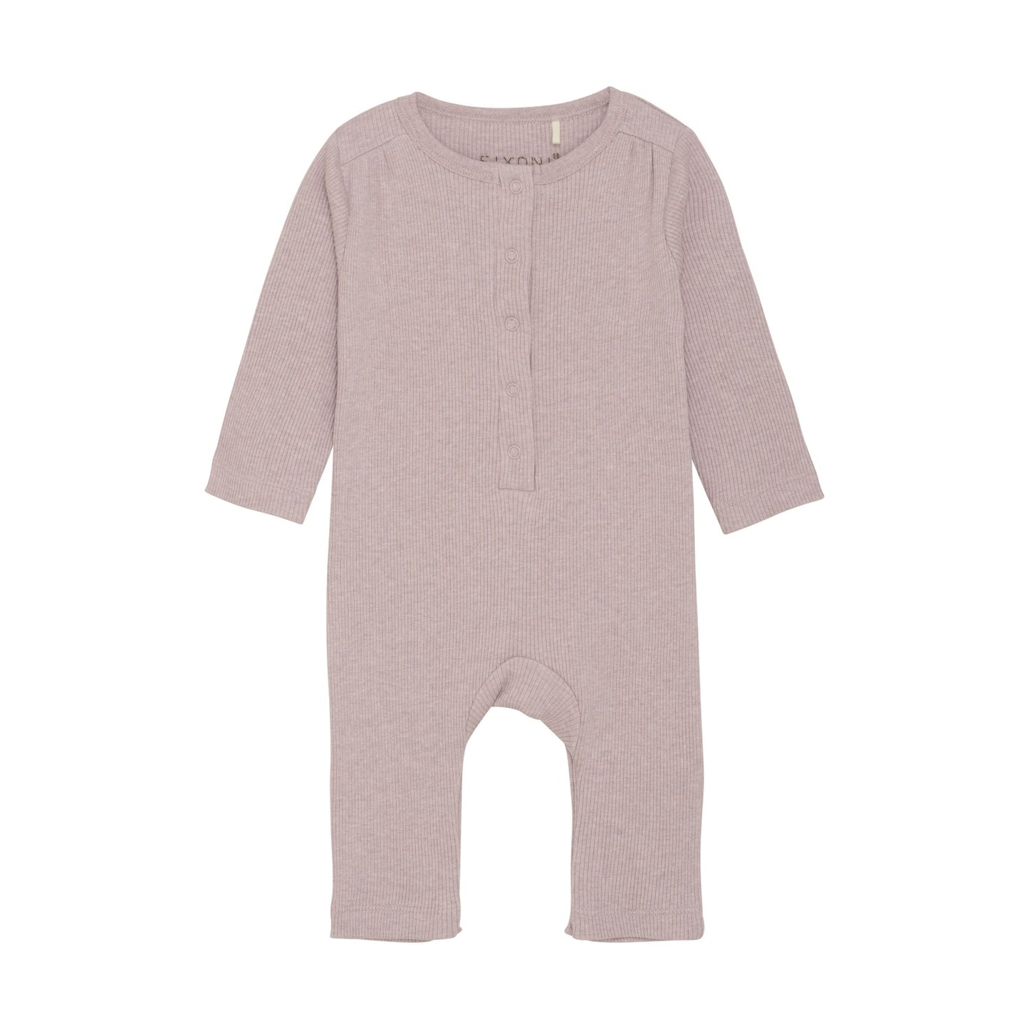 Fixoni Pale Mauve Ribbed Coverall 422782