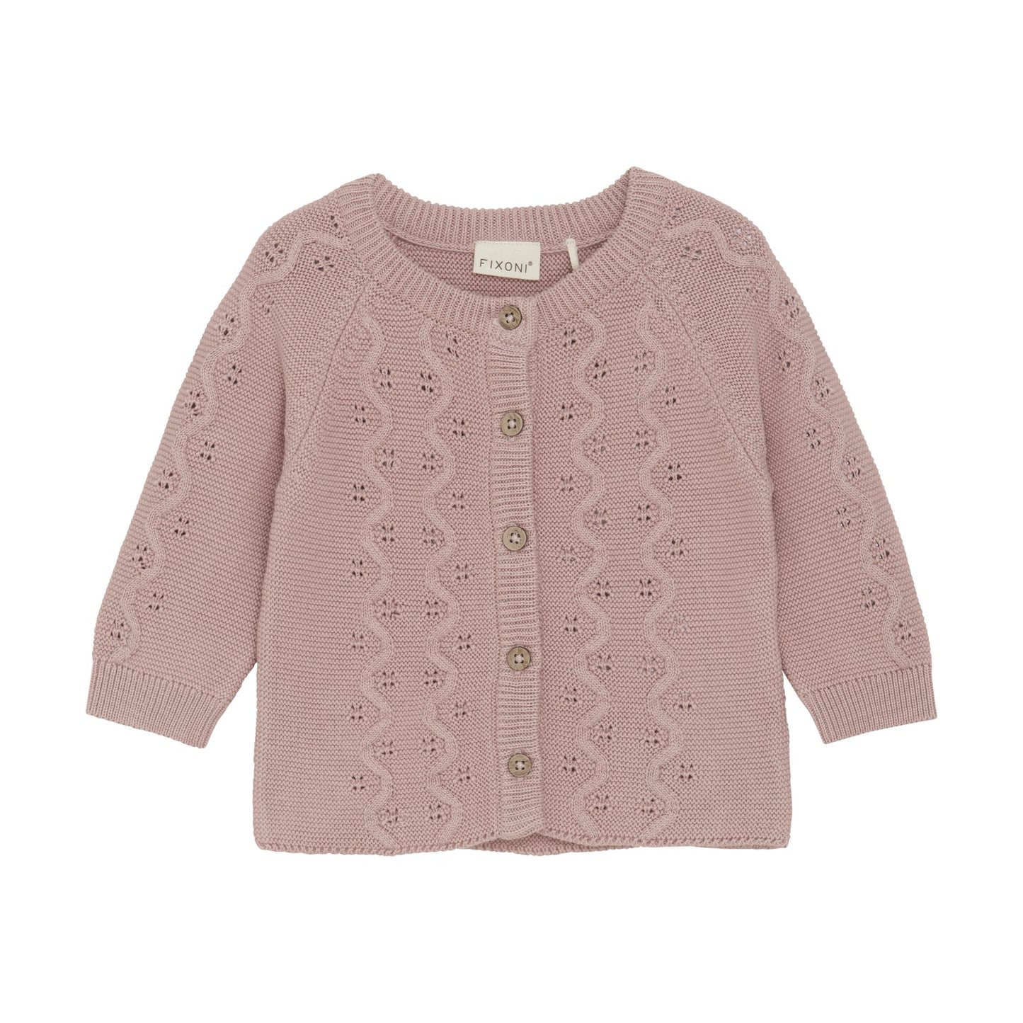 Fixoni Pale Mauve Cardigan 422784