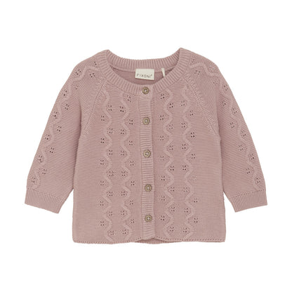 Fixoni Pale Mauve Cardigan 422784