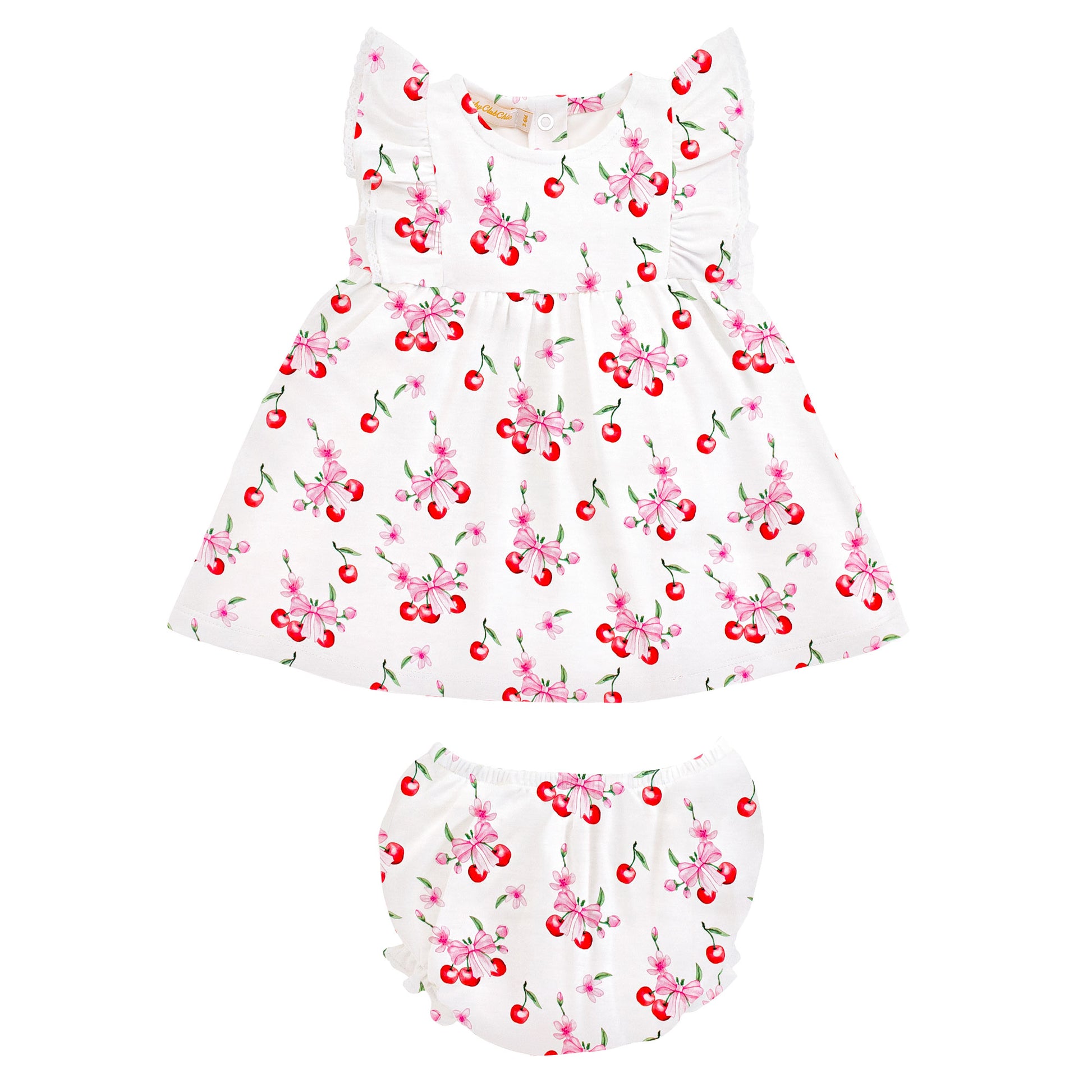 Baby Club Chick Dress - Cherry Pop