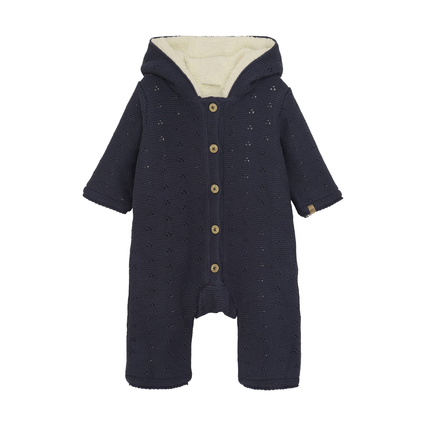 Minymo Knitted Teddy Coverall 114157