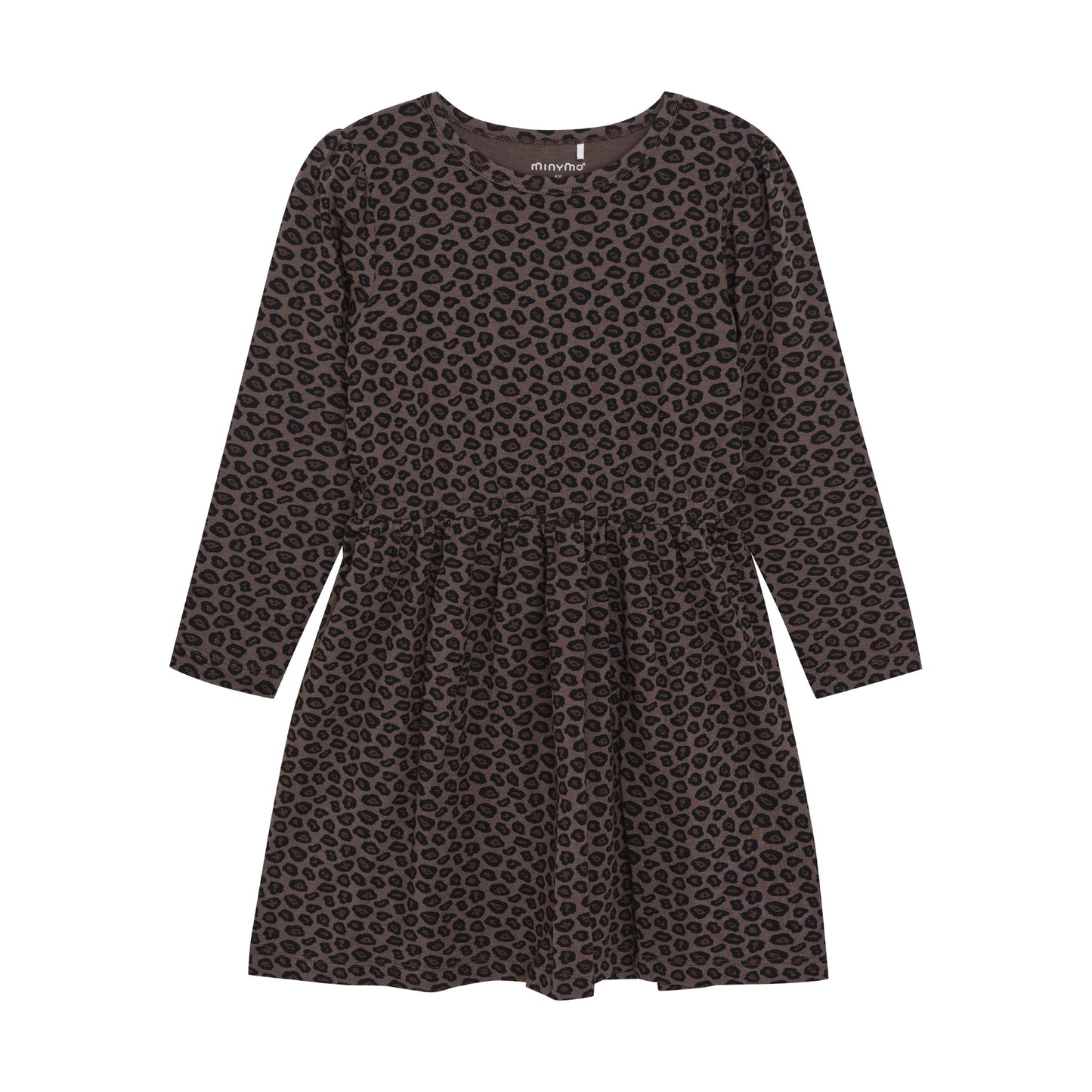 Minymo Leopard Print Dress 124145-2502
