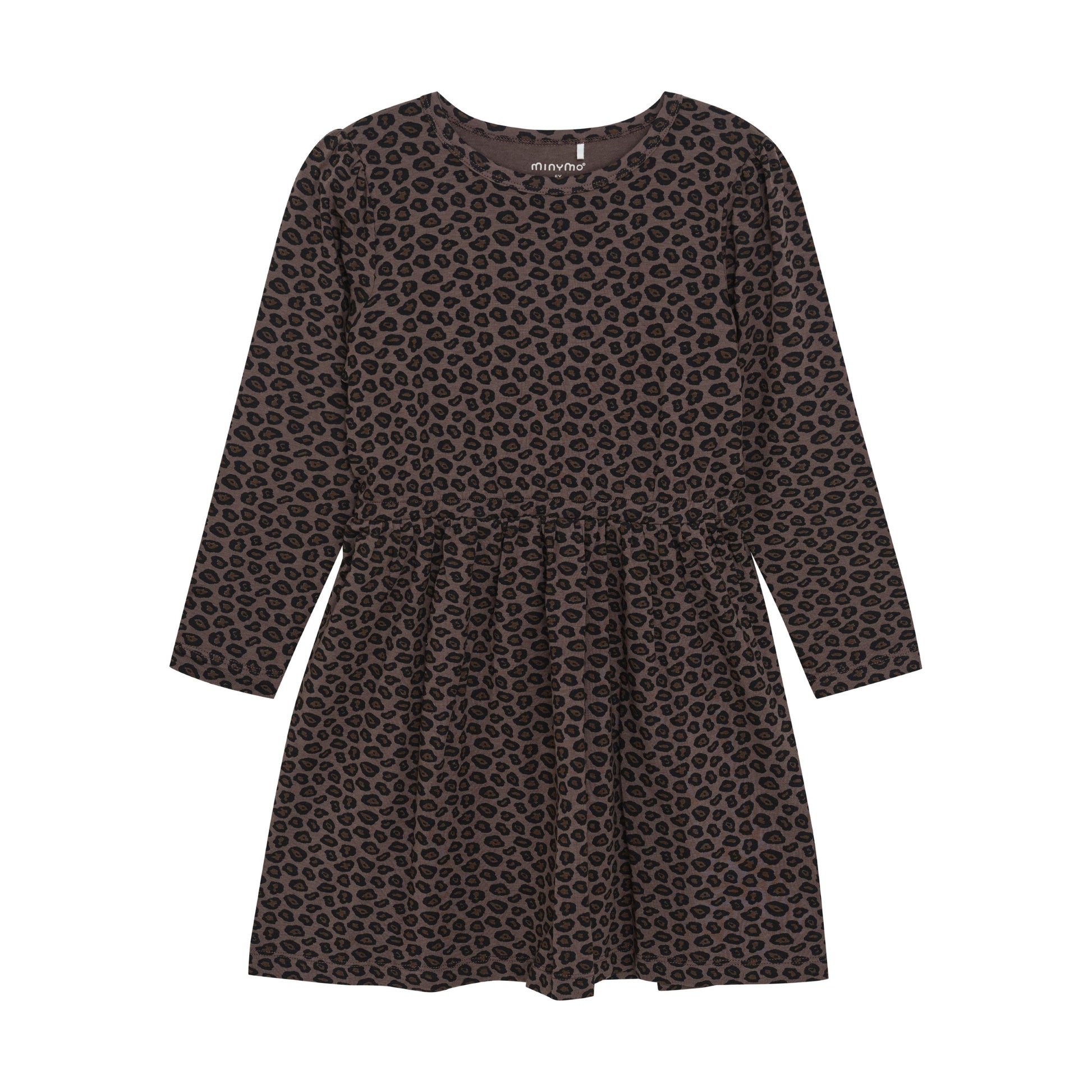 Minymo Leopard Print Dress 124145-2502