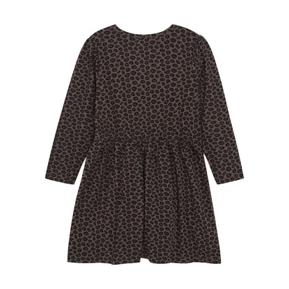 Minymo Leopard Print Dress 124145-2502