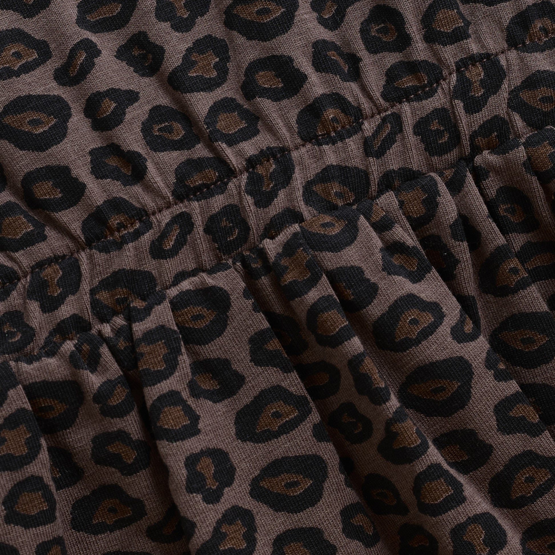 Minymo Leopard Print Dress 124145-2502