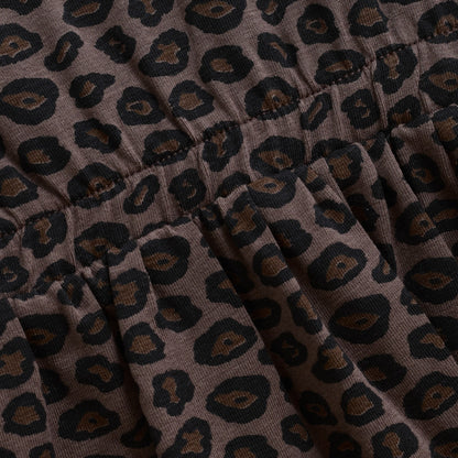 Minymo Leopard Print Dress 124145-2502