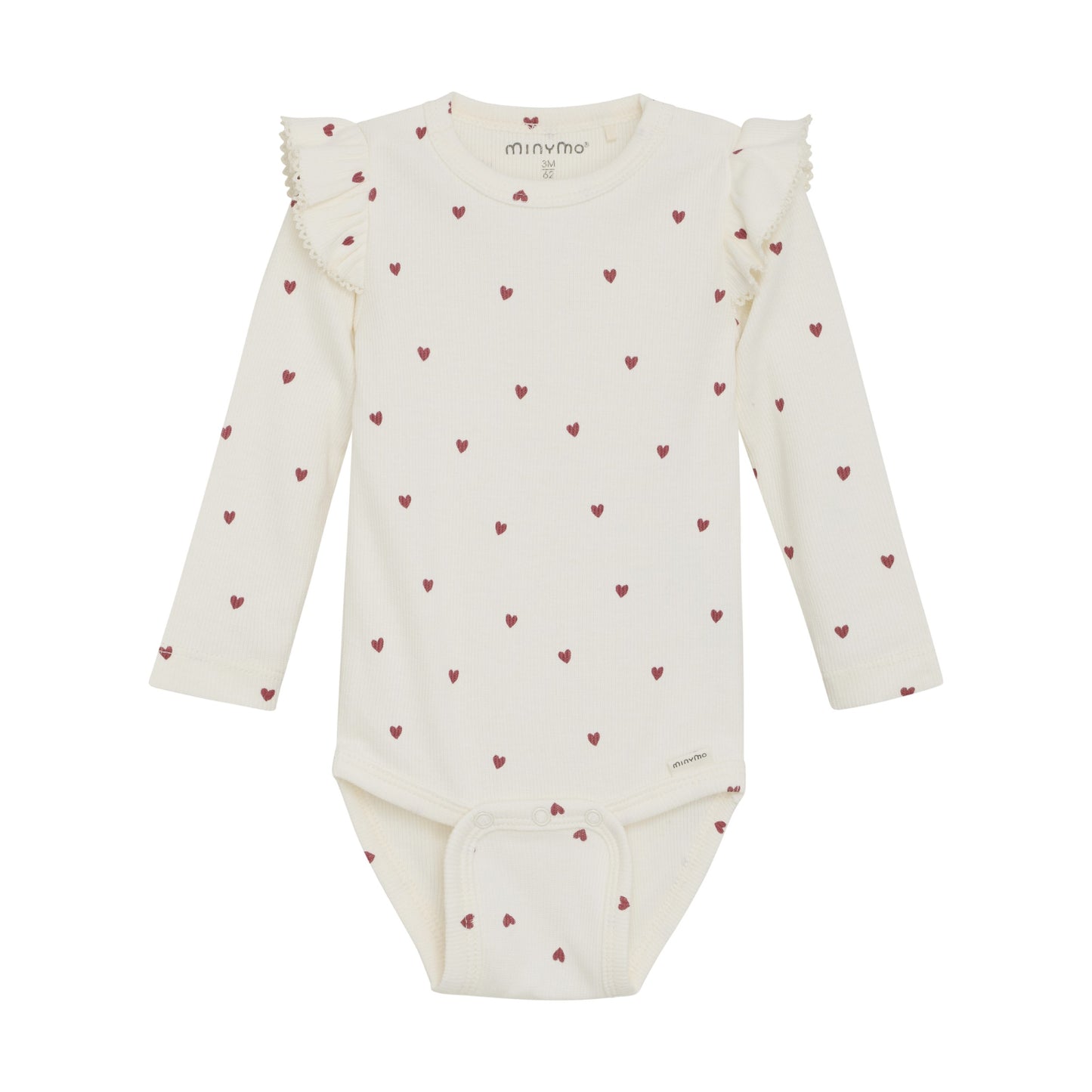 Minymo Hearts Bodysuit 114159