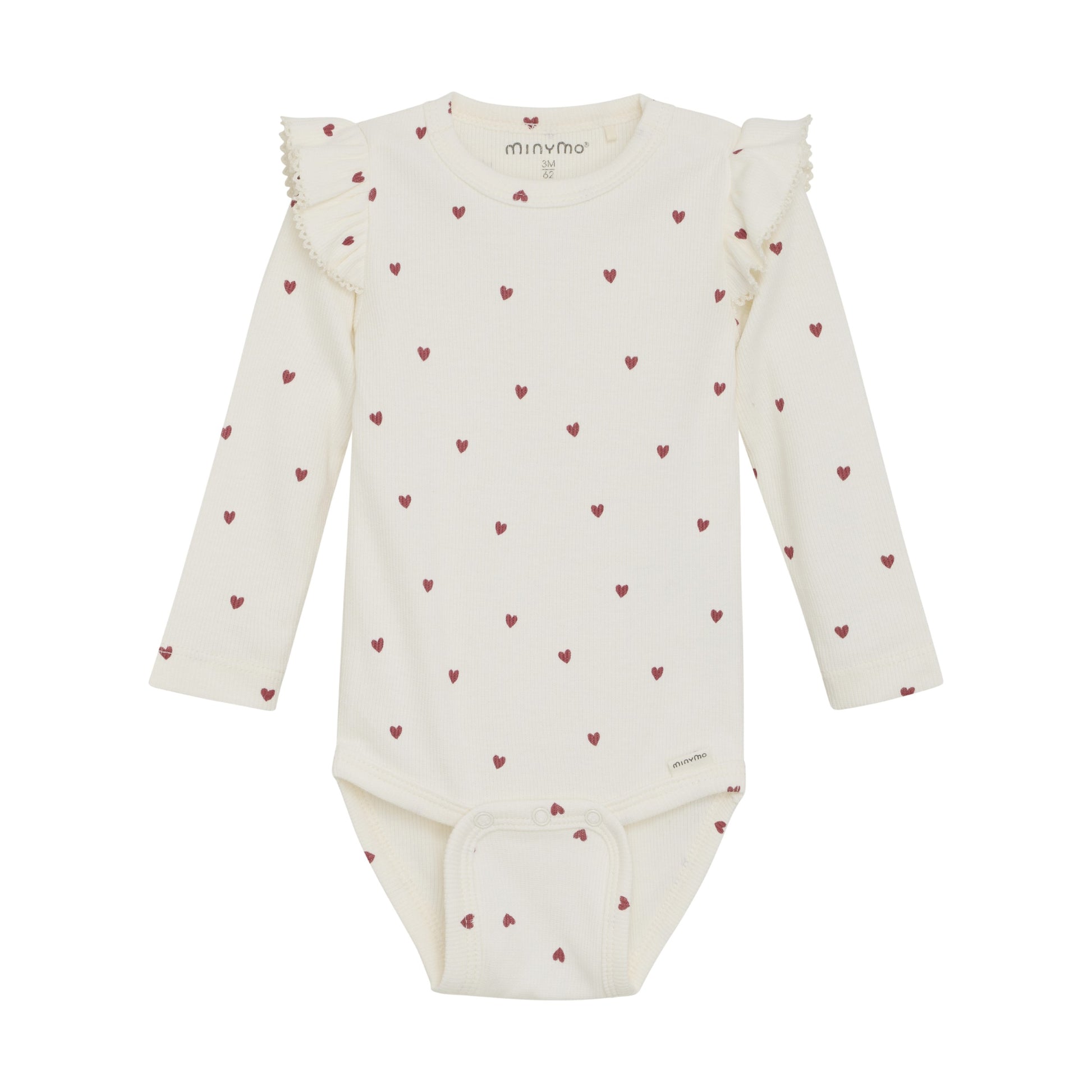 Minymo Hearts Bodysuit 114159
