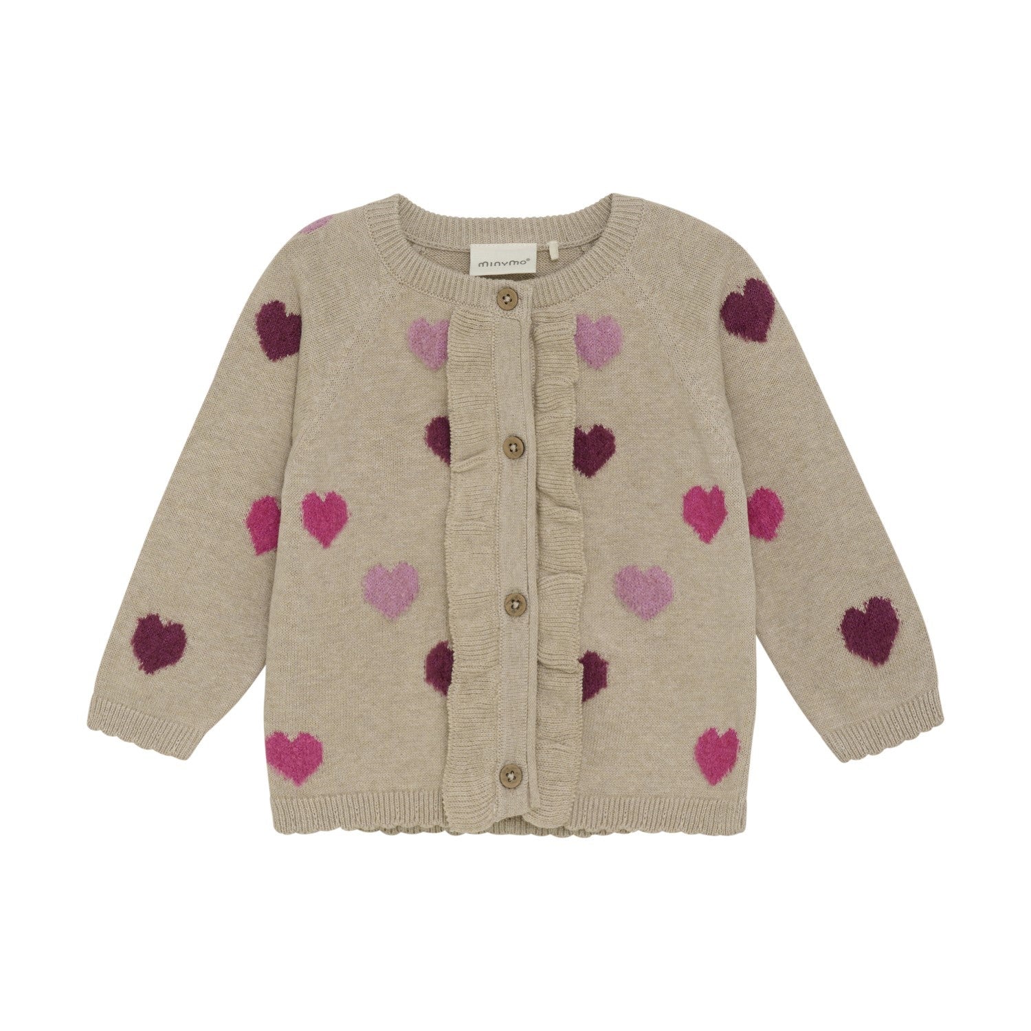 Minymo Hearts Cardigan 114020