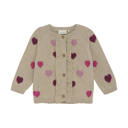 Minymo Hearts Cardigan 114020