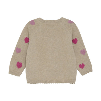 Minymo Hearts Cardigan 114020