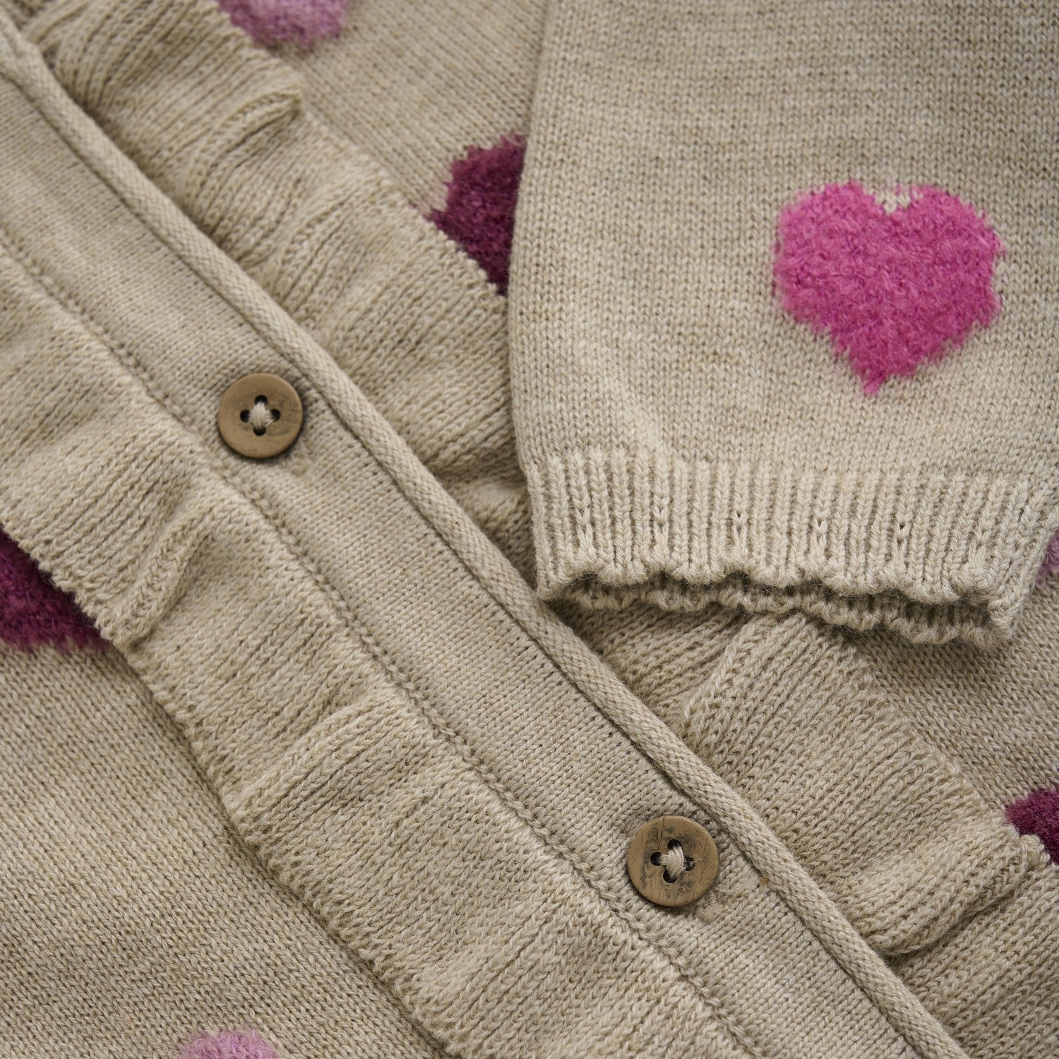 Minymo Hearts Cardigan 114020