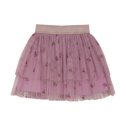 Minymo Cherry Tulle Skirt 124026