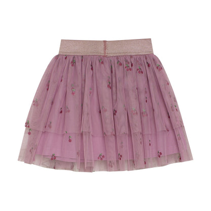 Minymo Cherry Tulle Skirt 124026