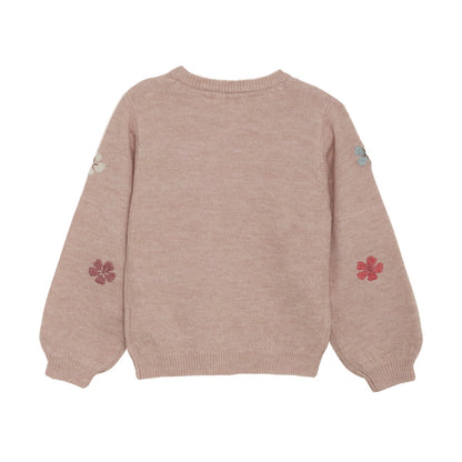 Minymo Flower Sweater 124047