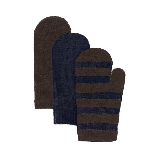 Minymo 3Pack Mittens 164057-7021