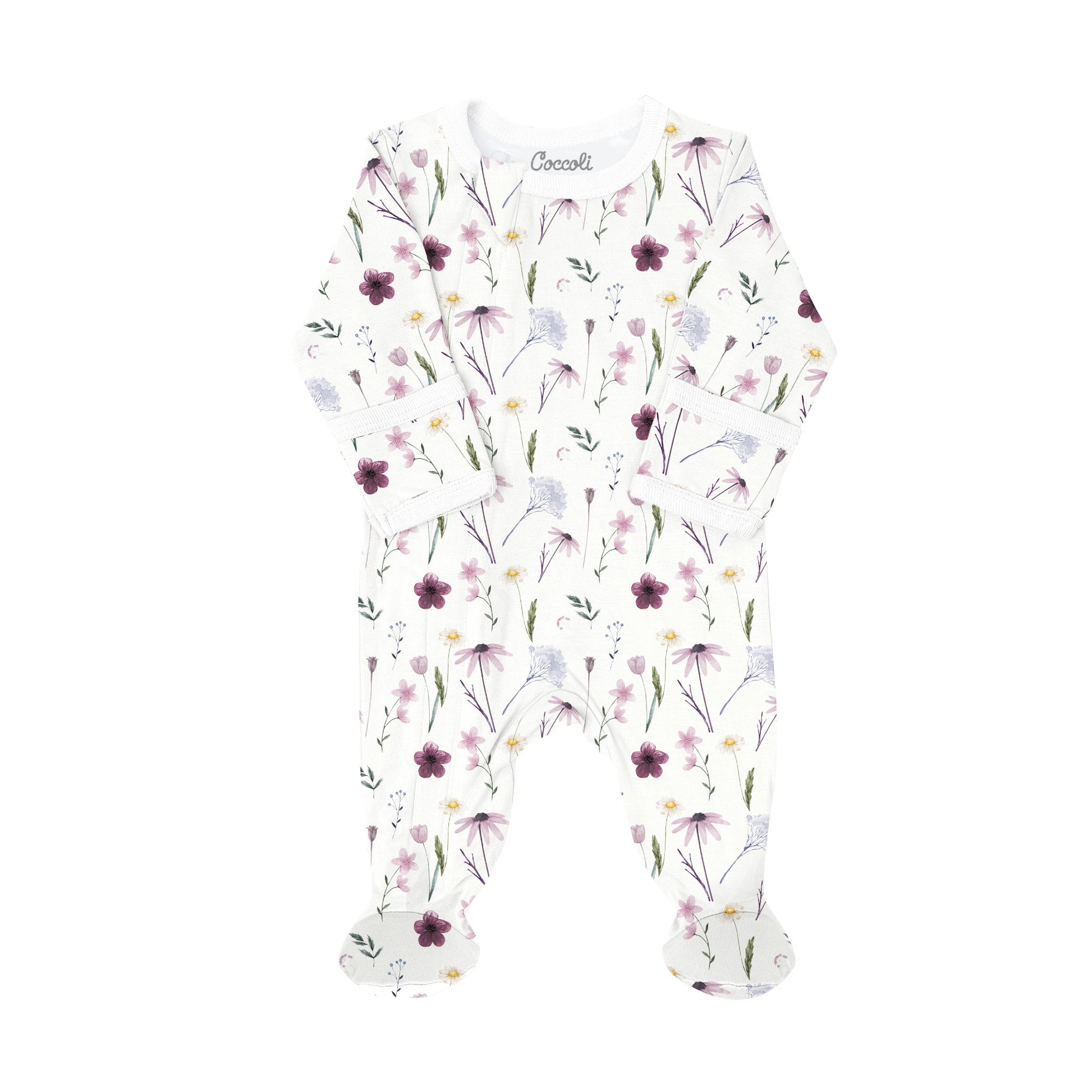 COCCOLI Floral Footie PZM5921