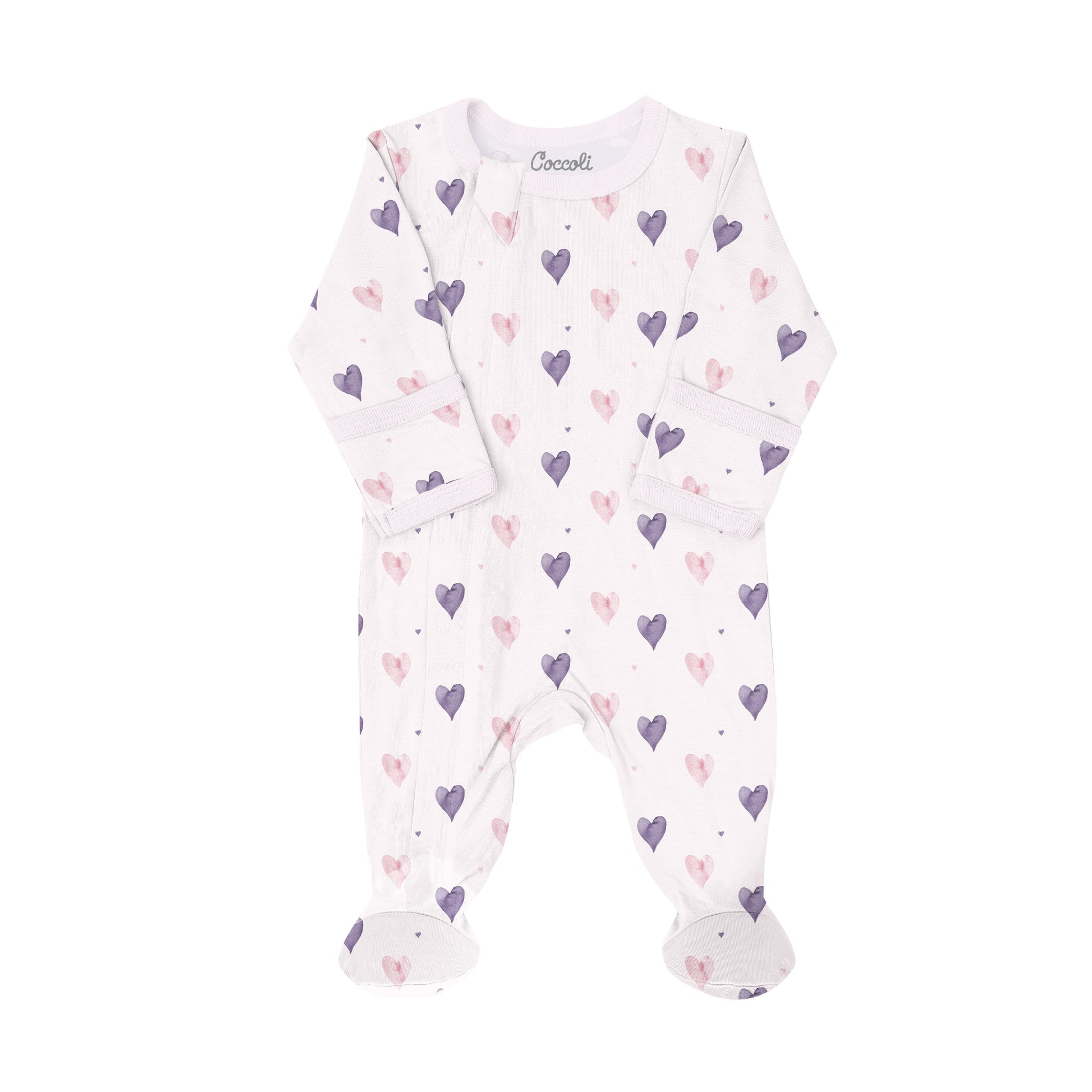 COCCOLI Hearts Footie PZM5931