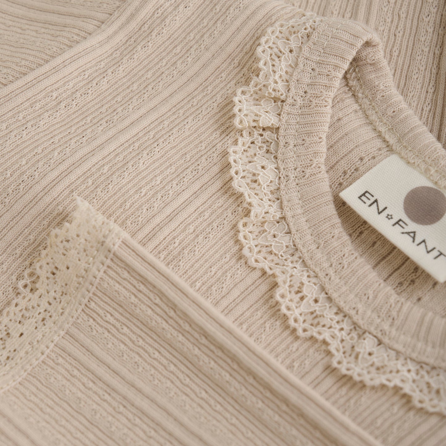 En Fant Girls Pointelle Bodysuit 210361