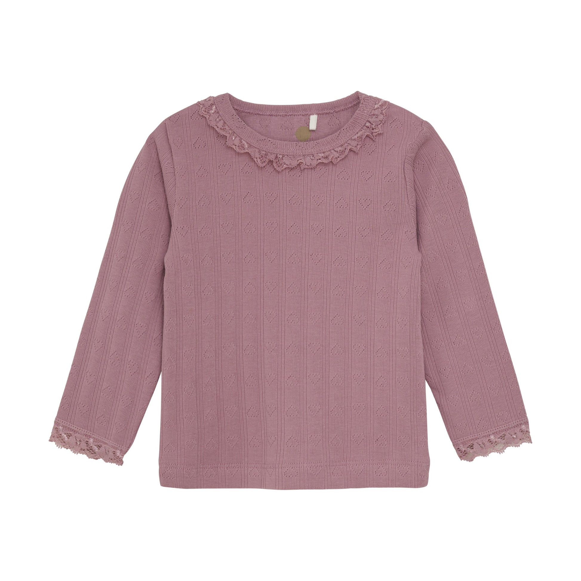 En Fant Girls Pointelle Top 210358