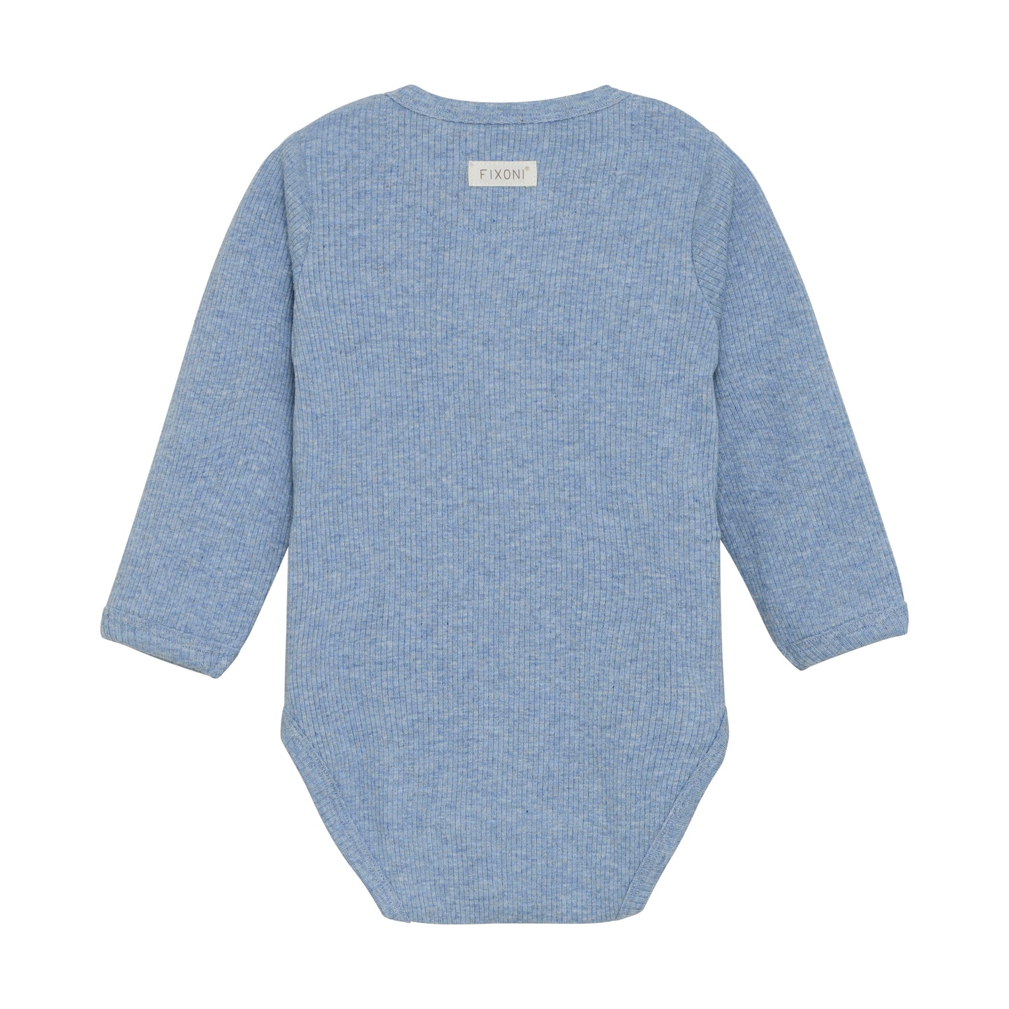 Fixoni Blue Ribbed Top 423000-7639