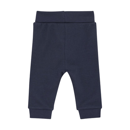 Fixoni Navy Ribbed Pants 423053