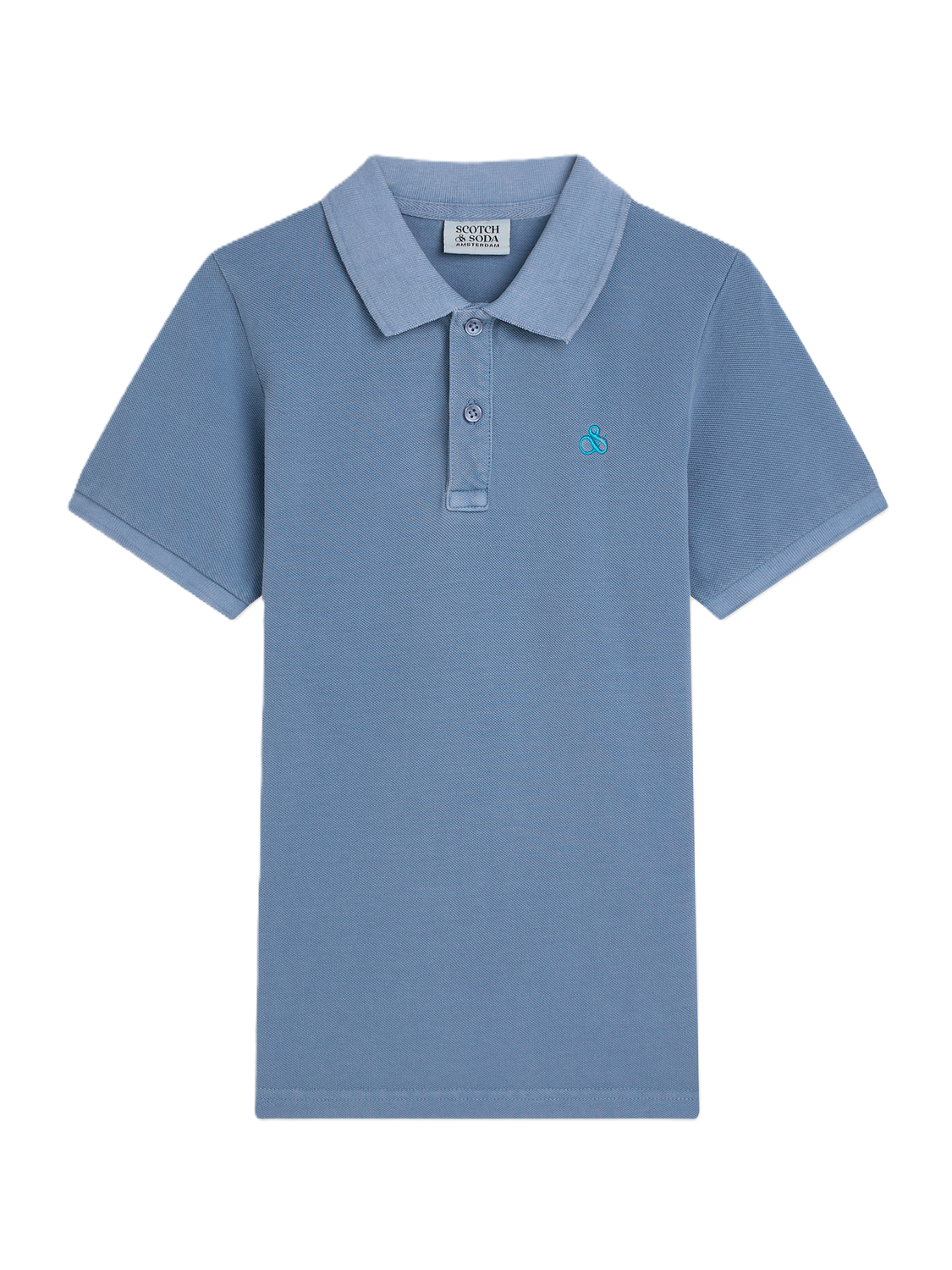 Scotch Shrunk Captain Blue Polo 182002-411